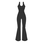 Flare Unitard (Enterizo) - Black