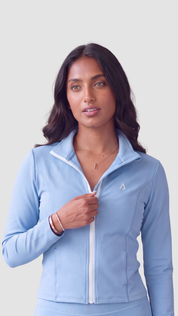 Sculpt Jacket- Baby Blue