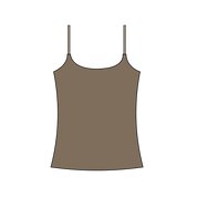 Soft Tank- Deep Taupe